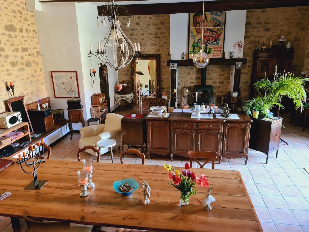 Ferme De Tayac - Charme Avec Pool Hotel Les Eyzies Bagian luar foto